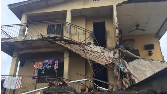 ọpọ ile lo ti di ẹgẹrẹmiti ni ipinlẹ Eko ti ijọba si ti fẹ ṣe ayẹwo lori wọn