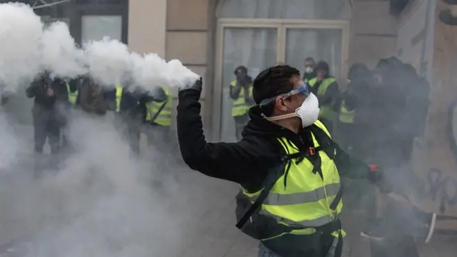 फ्रांस में प्रदर्शन