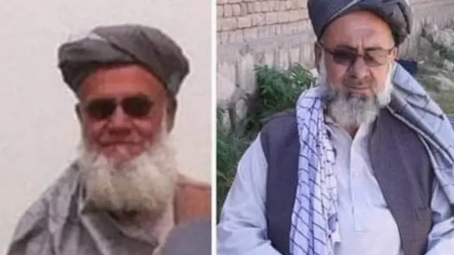 ویل کیږي چې د کندز په پېښه کې غلام ربانی (چپ) او غلام گیلانی (ښی) له خپلو مېرمنو سره وژل شوي.