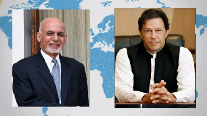 ولسمشر غني چارشنبه ماښام له عمران خان سره تیلیفوني خبرې کړې دي