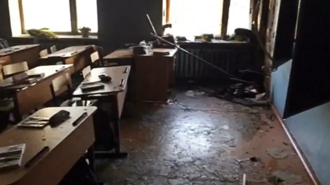 В ходе нападения на учителя и шкрольников подросток пытался поджечь класс