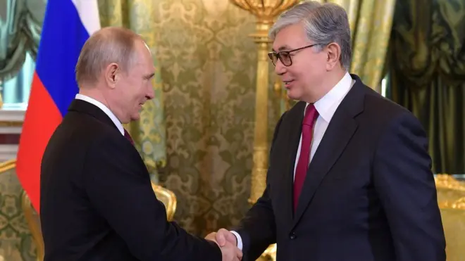 Rossiya va Qozog'iston prezidentlari
