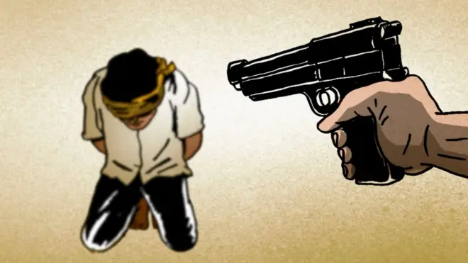 Thaib Adamy dieksekusi