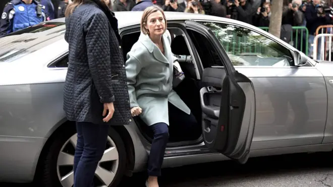 Forcadell ha sido una de las más destacadas dirigentes del proceso independentista.