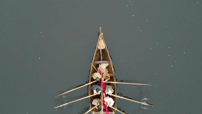 Дракар - човен вікінгів у Рівному