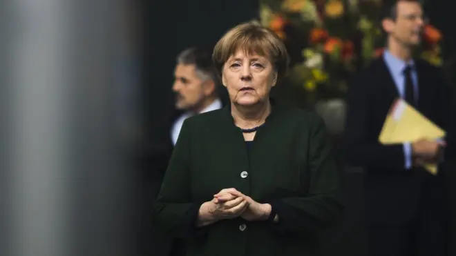 Almanya Başbakanı Angela Merkel