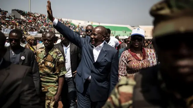 Abdou Karim Meckassoua, le président de l'Assemblée nationale de la RCA