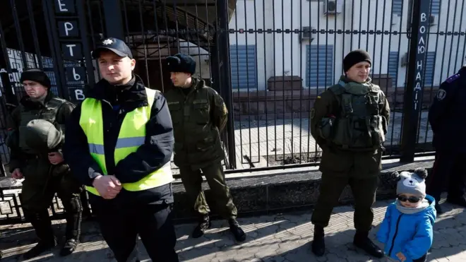 В последние годы протесты под посольством России в Киеве бывают часто