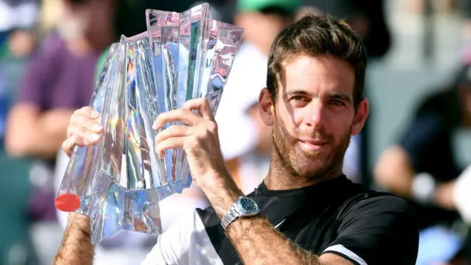 Juan Martín Del Potro ocupa el sexto lugar en el ranking de la ATP.