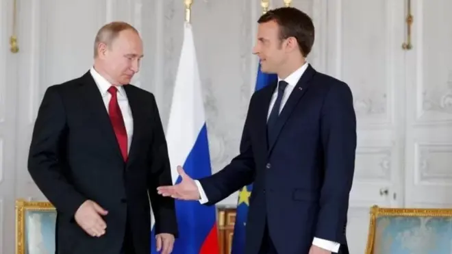 Putin na Macron