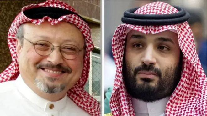محمد ابن سلمان او جمال خاشقجي