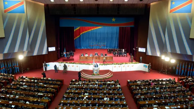 Hémicycle de l'Assemblée nationale de la Rdc