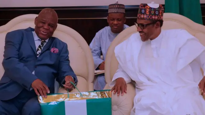 Nigeria change ogbonge oil company BP name to AP on top di fight against apartheid