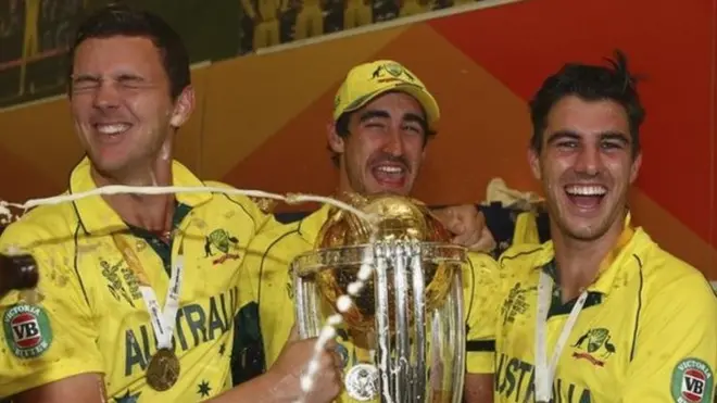 پیٹ کمنز، مچل سٹارک اور ہیزل وڈ