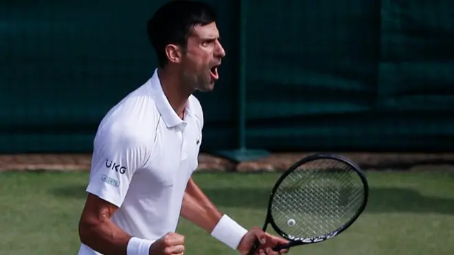 Novak Đoković na Vimbldonu