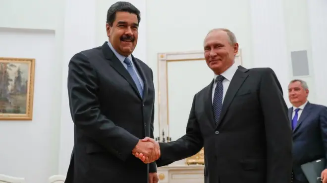 Vladimir Putin tem apoiado o governocomo fazer multipla na betnacionalNicolás Maduro.