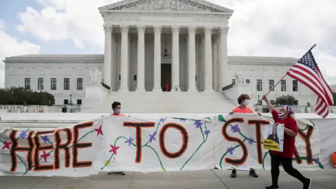 The Supreme Court found that President Trump's move to rescind Daca was "unlawful" in June