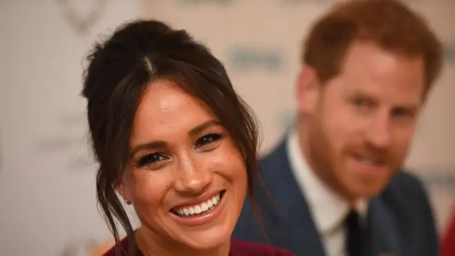 Meghan Markle y el príncipe Harry