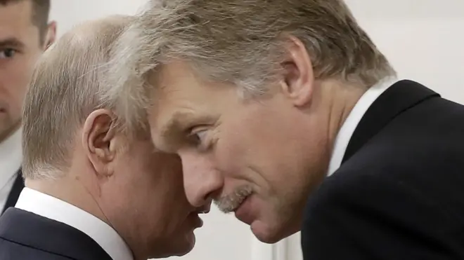 Песков и Путин