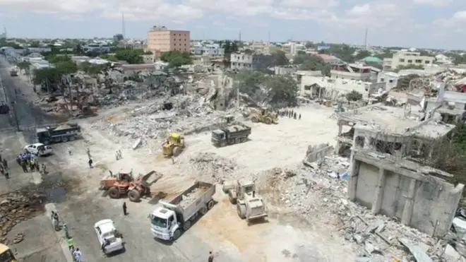 Goobta uu ka dhacay qaraxii Soobe