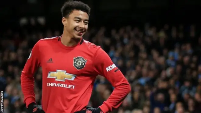 Kiungo wa kati wa Manchester United na England Jesse Lingard