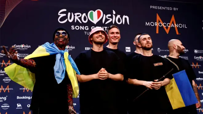 Ukraine's Kalush Orchestra won this year's Eurovision Song Contest