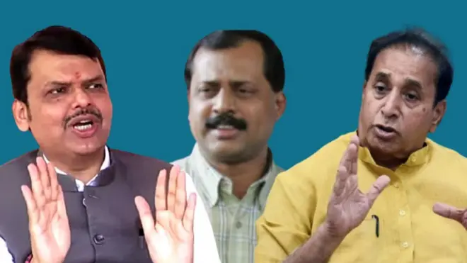 देवेंद्र फडणवीस, अनिल देशमुख, सचिन वाझे