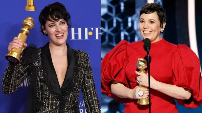 Phoebe Waller-Bridge and Olivia Colman