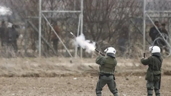 Yunan güvenlik güçleri