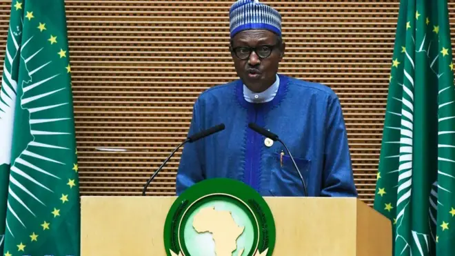 Nigeria President Muhammadu Buhari