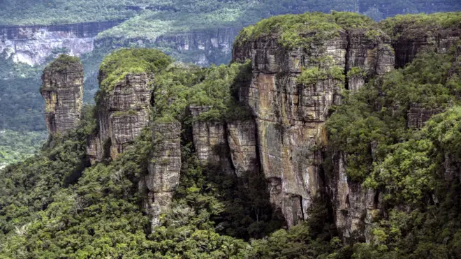 El El Parque Chiribiquete es parte de la lista de Patrimonio Mundial de la Unesco.