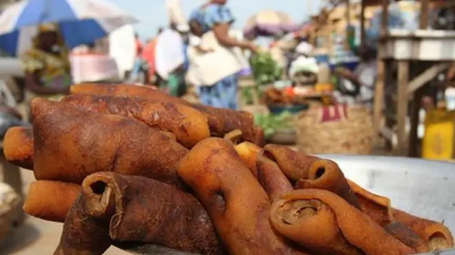 Poisonous Ponmo dey for Lagos State