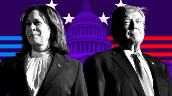 Kamala Haris i Donald Tramp