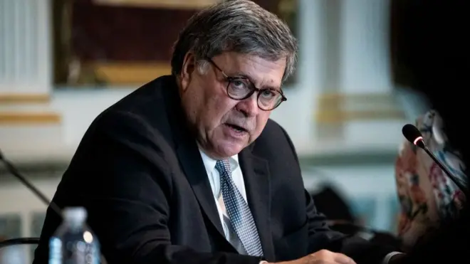 William Barr will step down on 23 December, President Trump said
