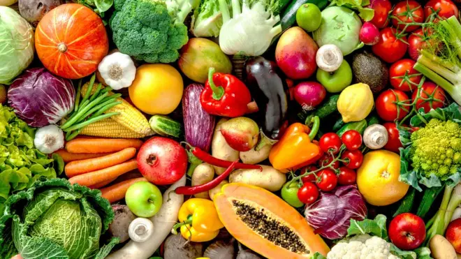 تازہ پھل اور سبزیاں