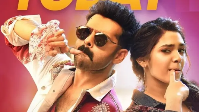 వారియర్ సినిమాలో రామ్, కృతి శెట్టి