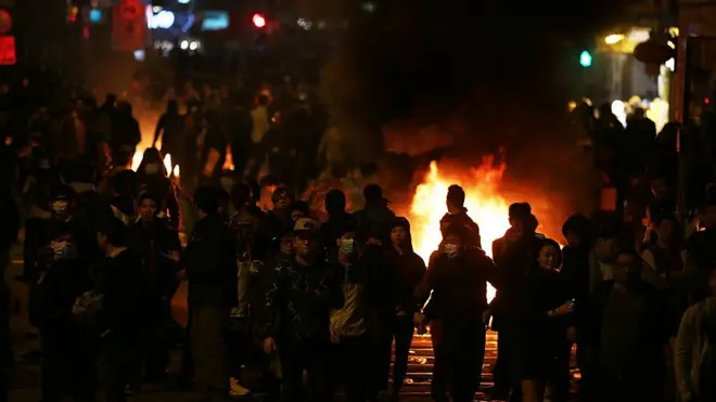 去年香港旺角冲突，令社会震惊