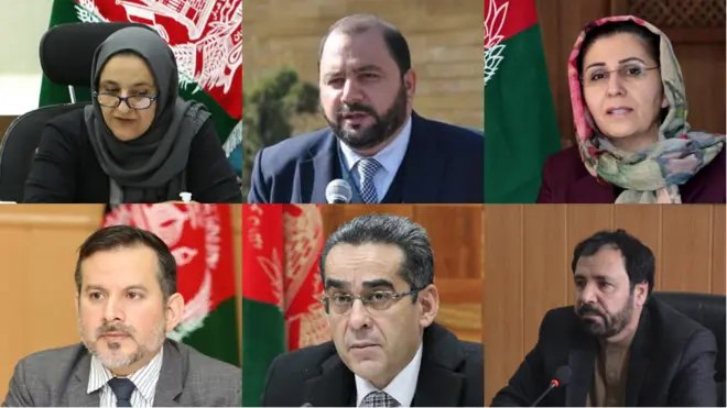 پرون (سې شنبه) پنځو وزیرانو او د افغانستان بانک سرپرست پارلمان ته خپل پلانونه وړاندې کړل