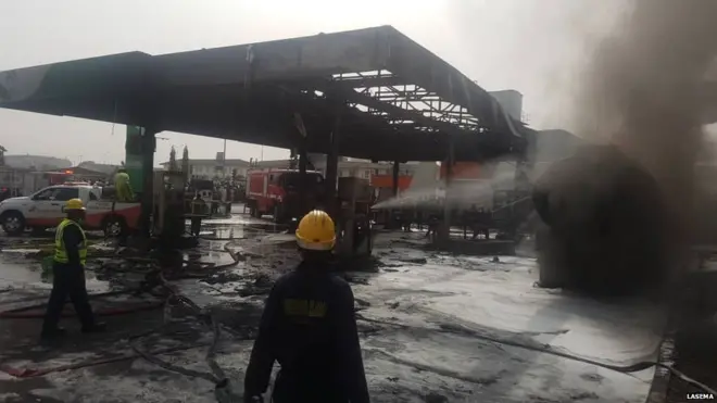 Forte Oil Fire