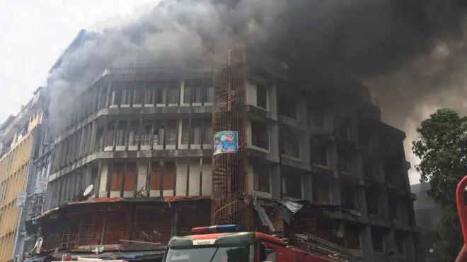 bABalogun market fire
