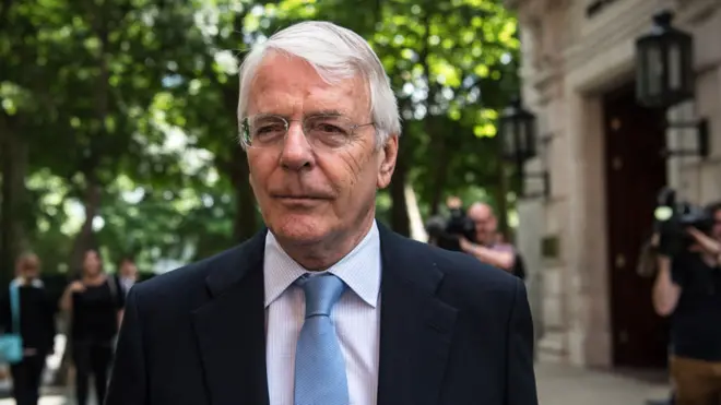 Sir John Major in June 2017