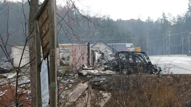 В Теннесси уничтожены сотни жилых домов