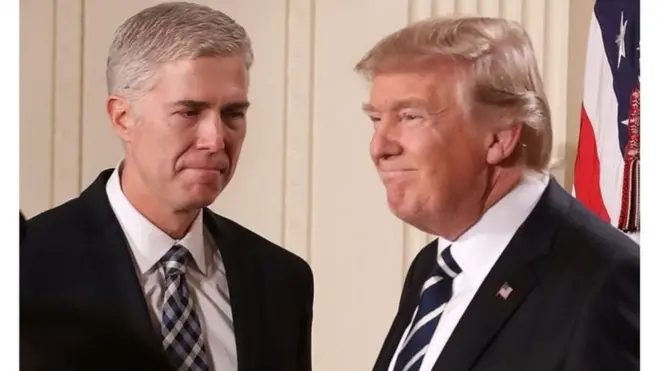 Ніл Горсач і Дональд Трамп