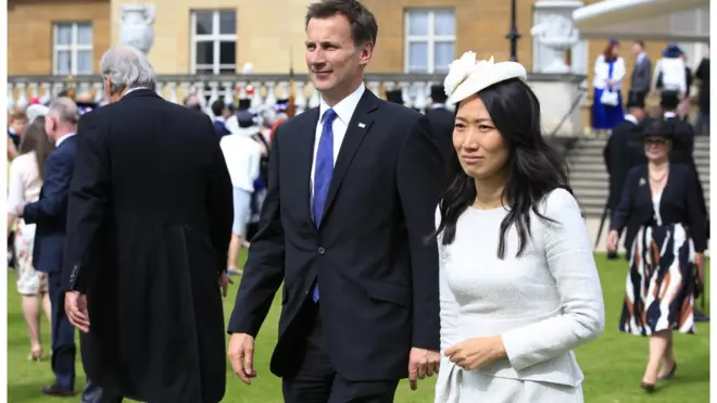 JEREMY HUNT AND HIS WIFE