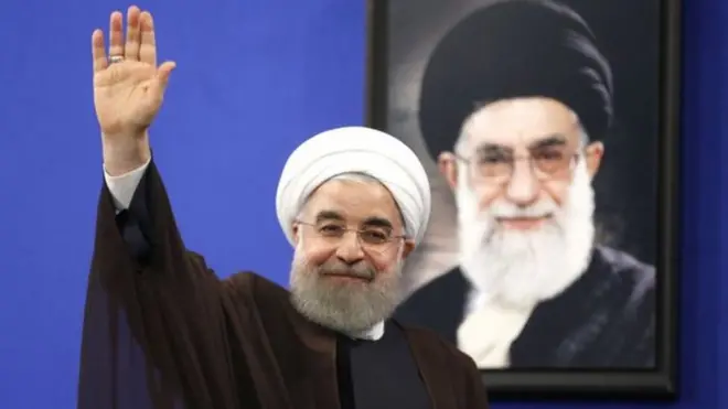 حسن روحانی 57 فیصد ووٹ حاصل کرکے دوبارہ صدر منتخب ہوئے ہیں۔