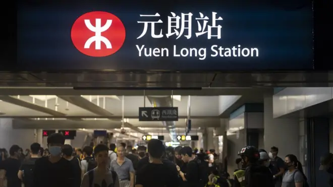 721元朗站襲擊事件後來成為了「反送中」示威的其中一起標誌性事件。