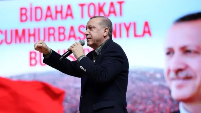 Cumhurbaşkanı Recep Tayyip Erdogan