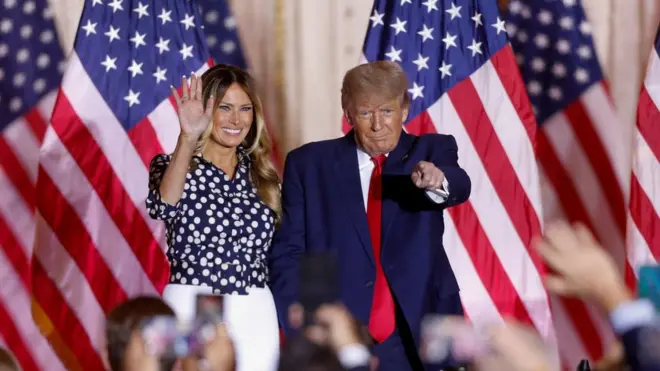 трамп и мелания