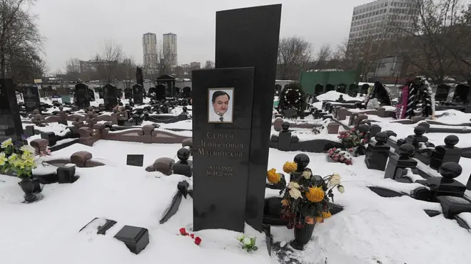 Могила Сергея Магнитского