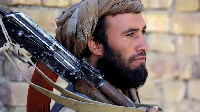 Taliban fighter 2001
